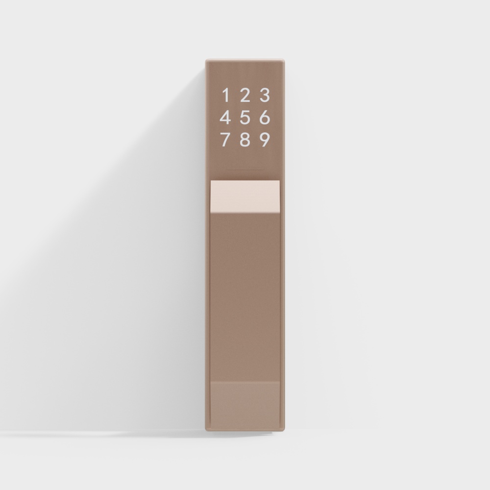 Modern fingerprint lock