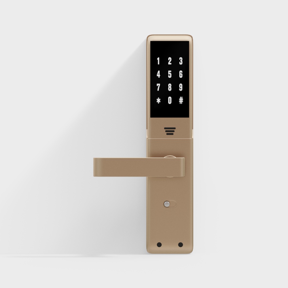 Modern fingerprint lock