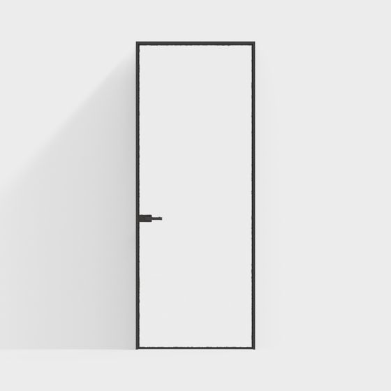 Stylish Minimalist Door 3D model