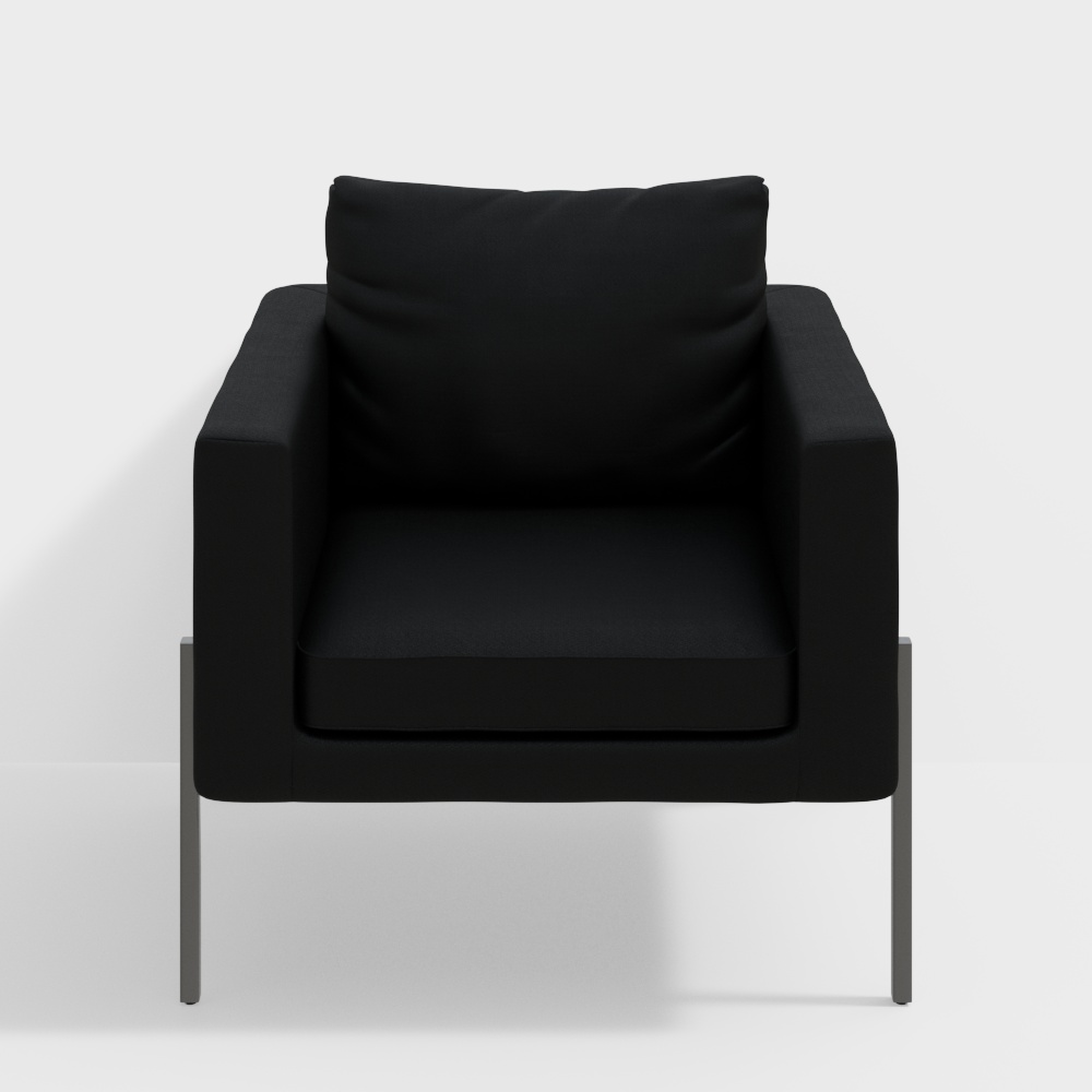 Come Home HANOVER-armchair-83x82x86-NONE/Black leg