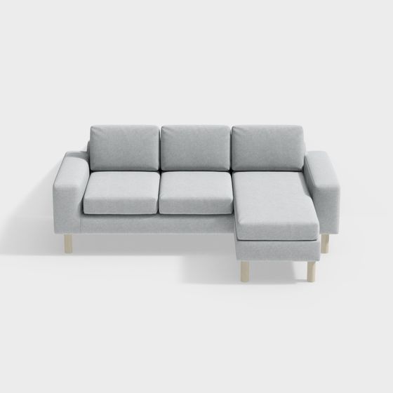 Urban Comfort Sofa 3D model