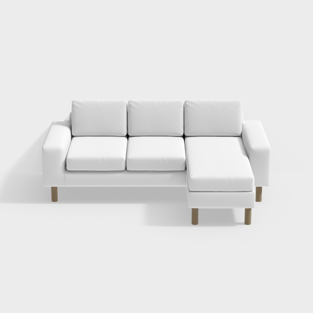 Come Home BUDAPEST-two-seat sofa with chaise longue-216x155x83-NONE