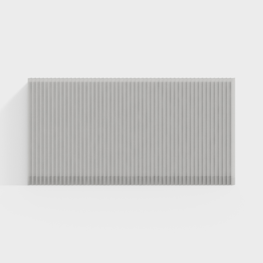 Ripple Wall 3D Model for Contemporary Spaces