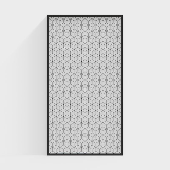 Honeycomb Door 3D model