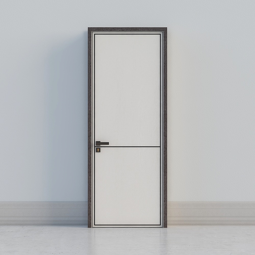 modern beige door