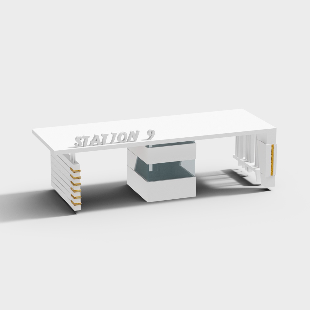 Community modern art gate