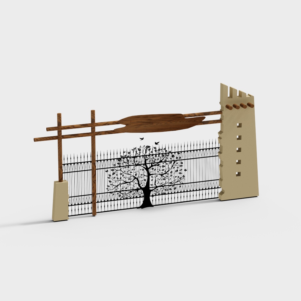 Dream Gate 3D model
