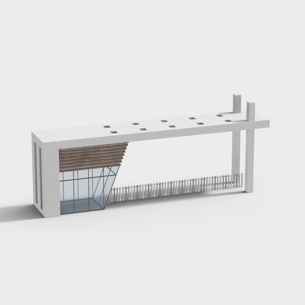 Urban Oasis Pavilion 3D model