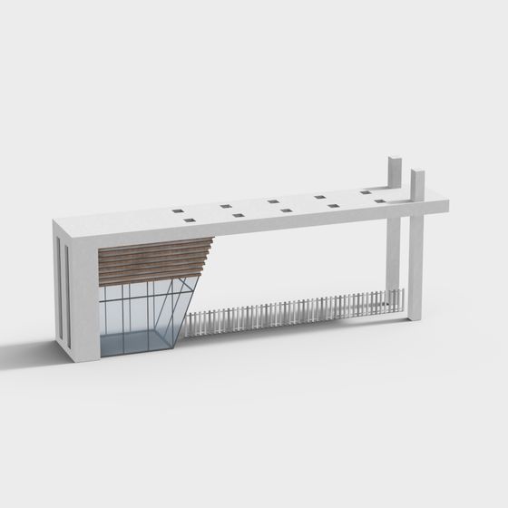 Urban Oasis Pavilion 3D model