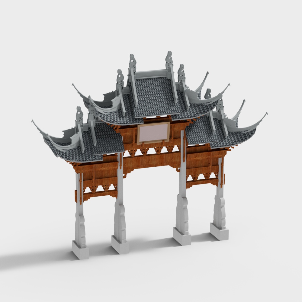 Cổng nghệ thuật khu vực danh lam thắng cảnh