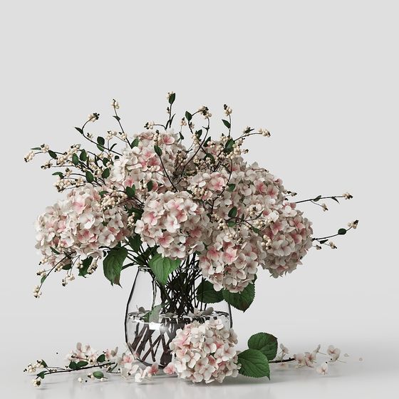 Spring Bouquet 3D Model