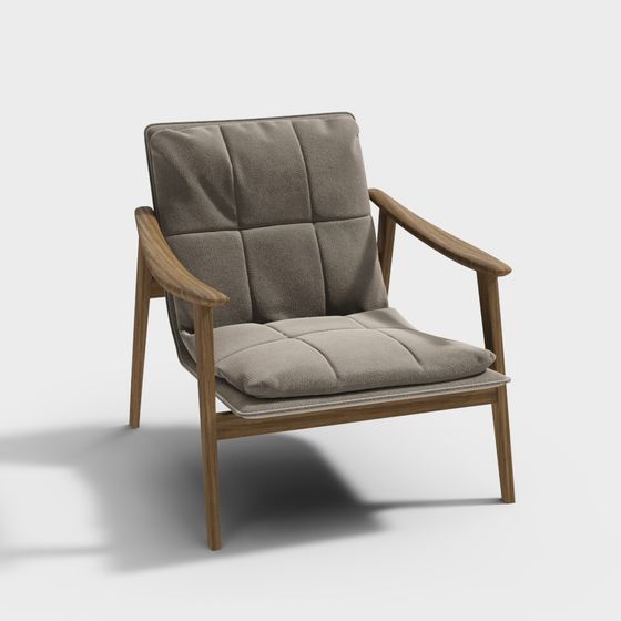 Cozy Lounge Chair 3D model