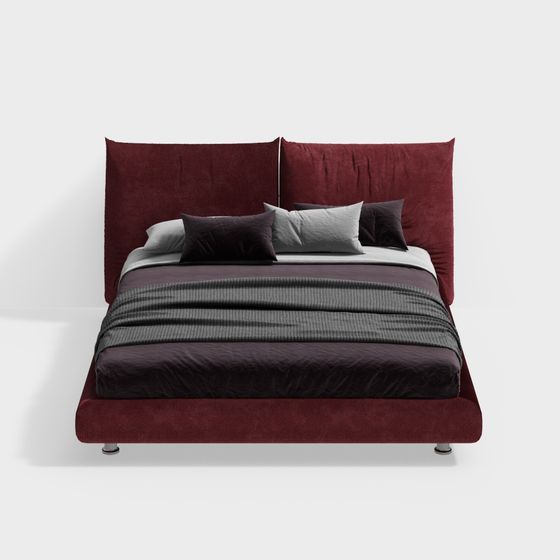 Urban Comfort 3D model Bed Design