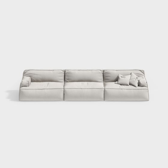 Urban Comfort Sofa 3D model for Modern Interiors
