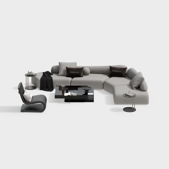 現代客廳沙發組合