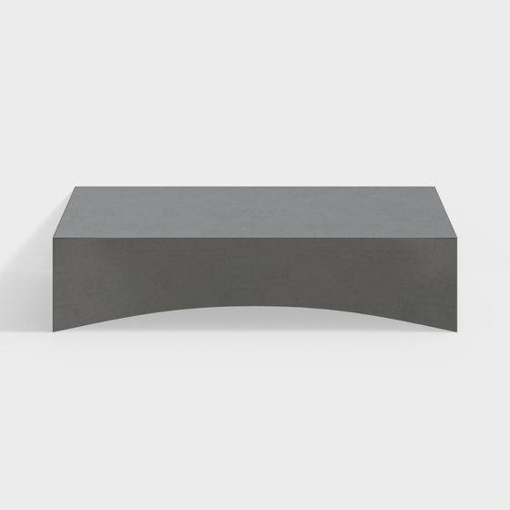 Sleek Concrete Surface 3D model for Modern Spaces