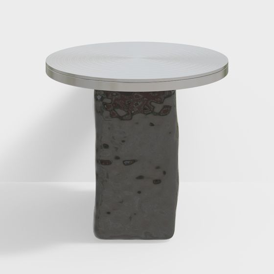 Rock Round Table 3D model